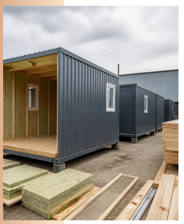 Утепленные вагон дома на заказ и в аренду в Новотроицке